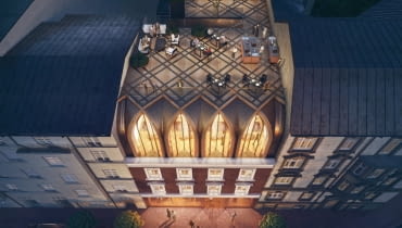 Nowy hotel pod Wawelem od BXB studio Nowy hotel pod Wawelem od BXB studio