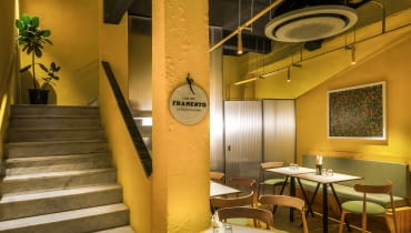 Pizzeria Framento we włoskim Cagliari - projekt pracowni C+CO4 Studio Pizzeria Framento we włoskim Cagliari - projekt pracowni C+CO4 Studio