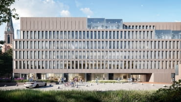 Biurowiec Moderna w Katowicach. Proj. JEMS Architekci Biurowiec Moderna w Katowicach. Proj. JEMS Architekci
