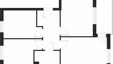 Trzypokojowe, 65,8 m kw., dla 3 osób Trzypokojowe, 65,8 m kw., dla 3 osób