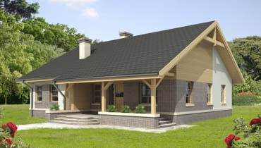 projekt domu, dom jednorodzinny