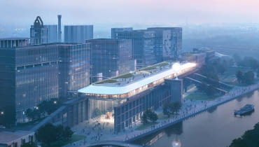 Arka w Szanghaju. Proj. MAD Architects
