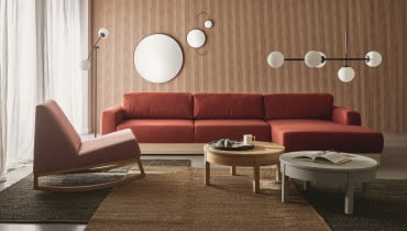 Barwna sofa