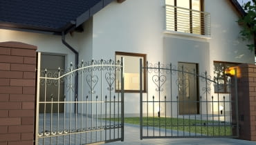 Wybór napędu do bramy skrzydłowej