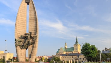 Pomnik Czynu Rewolucyjnego w Rzeszowie w 2018 roku