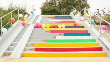 Schody nad Wartą w Poznaniu