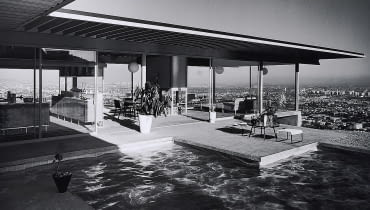 Fotografia Juliusa Shulmana Koenig's Case Study House No. 22 w Los Angeles