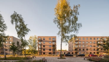 Osiedle PFR Korczaka w Katowicach. Proj. Kuryłowicz + Architekci Osiedle PFR Korczaka w Katowicach. Proj. Kuryłowicz + Architekci