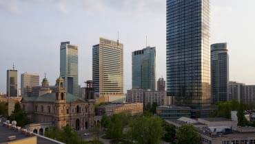 Wieżowiec Cosmopolitan w Warszawie, więcej zdjęć na www.a-pk.pl Wieżowiec Cosmopolitan w Warszawie, więcej zdjęć na www.a-pk.pl