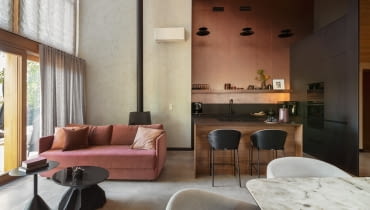 Dom na Mazurach - aranżacja wnętrz projektu Decoroom