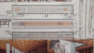 Projekt stacji metra C4 - Powstańców Śląskich (projekt konsorcjum 'Metroprojekt' i AMC Andrzej M. Chołdzyński) Projekt stacji metra C4 - Powstańców Śląskich (projekt konsorcjum 'Metroprojekt' i AMC Andrzej M. Chołdzyński)