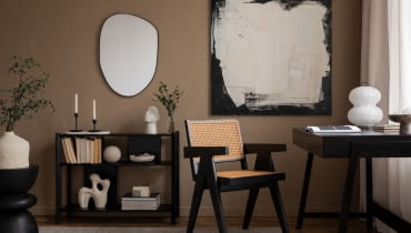 Czarny kolor w mieszkaniu