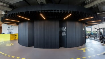 WF firness w Kostrzynie nad Odrą. Proj. SPACELAB WF firness w Kostrzynie nad Odrą. Proj. SPACELAB