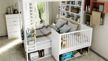 POKÓJ NIEMOWLAKA I PRZEDSZKOLAKA: 4 YOU BY VOX, łóżko, cena: od 2128 zł; łóżeczko, cena 899 zł, Meble Vox POKÓJ NIEMOWLAKA I PRZEDSZKOLAKA: 4 YOU BY VOX, łóżko, cena: od 2128 zł; łóżeczko, cena 899 zł, Meble Vox