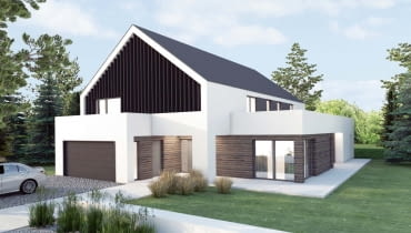Projekt domu dwurodzinnnego
