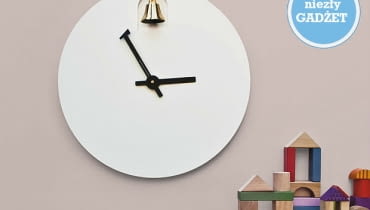 Zegar DINN; proj. Alessandro Zambelli zegar, zegar z dzwonkiem, zegar