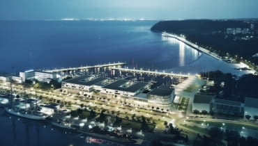 Projekt nowych zabudowań mariny w Gdyni Projekt nowych zabudowań mariny w Gdyni