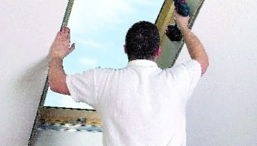 Gotowe szpalety wewnętrzne umożliwiają szybką zabudowę wnęk okno dachowe