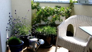 Balkon w rozmiarze S