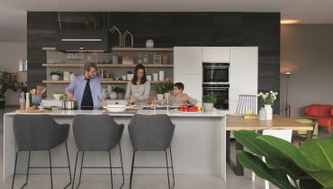 Praktyczna zabudowa kuchni.