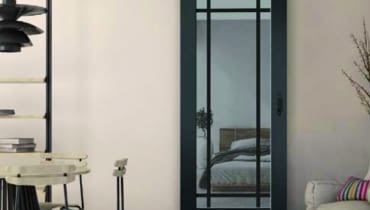 Szeroka gama dostępnych kolorów drzwi  przesuwnych to doskonały sposób na  stworzenie nietuzinkowego, spersonalizowanego wnętrza, Modern