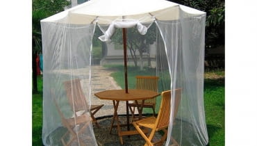 Ochrona przeciw komarom. Baldachim "Moskito"