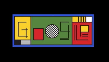 Google Doodle na 100 lat Bauhausu - 12.04.2019 Google Doodle na 100 lat Bauhausu - 12.04.2019