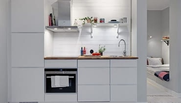 kuchnie, aranżacja wnętrz, mała kuchnia, poradnik, wnętrza