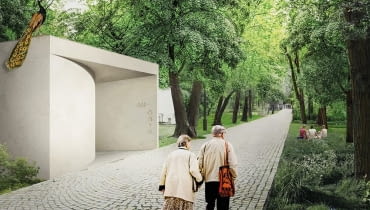 Grand Prix 22. Konkursu KOŁO "Projekt łazienki 2020" - Dominika Bugajska i Marcin Trzaska