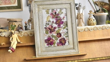 Asamblaż z kwiatów Asamblaż z kwiatów