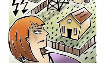 Przedsiębiorstwo dostarczające prąd może obciążyć nie swój grunt służebnością - warunek jest taki, że zakład musi porozumieć się z właścicielem nieruchomości, który odpłatnie lub bezpłatnie pozwoli mu na inwestycję