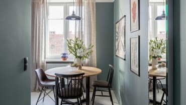 Niebanalne wnętrza na 42 m kw. Małe mieszkanie a wygląda jak apartament