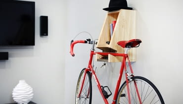 Wieszak na rower Bika, proj. Killwood, design