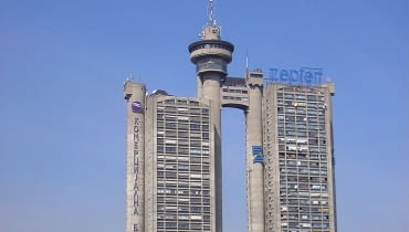 Zachodnia Brama Belgradu (Genex Tower) w Belgradzie Zachodnia Brama Belgradu (Genex Tower) w Belgradzie