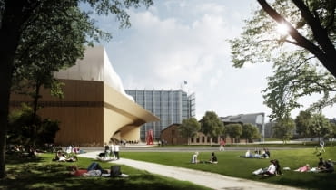 Biblioteka Główna w Helsinkach - wizualizacja