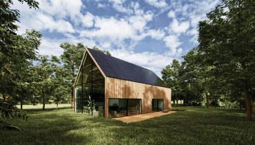 Nagroda główna konkursu "Dom Przyszłości. Najlepszy projekt SunRoof 2020": Wooden Eco-House in the Forest. Proj. Adam Piaseczyński Nagroda główna konkursu "Dom Przyszłości. Najlepszy projekt SunRoof 2020": Wooden Eco-House in the Forest. Proj. Adam Piaseczyński
