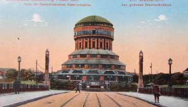 Wieża Górnośląska w Poznaniu w 1911 roku Wieża Górnośląska w Poznaniu w 1911 roku