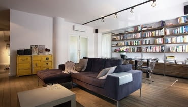 Mieszkanie na warszawskim Moktowie - 150 m2; proj. Soma Architekci stylowe mieszkanie, nowoczesne mieszkanie, urządzone mieszkanie