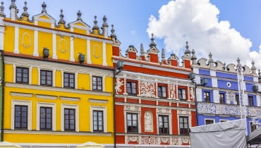 Attyki na Kamienicach Ormiańskich w Zamościu