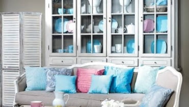 13.01.2010 , WARSZAWA , DOMOTEKA , SKLEP ' DECOLOR ' , WNETRZA ( KOLOR I WZOR - TEMAT BLEKIT , SESJA DLA : CZTERY KATY ) ,