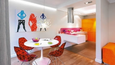 aneks kuchenny, kuchnia otwarta, wystrój wnętrz