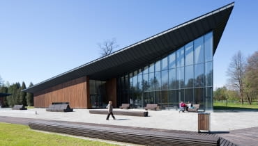 Park Zdrojowy w Horyńcu Zdroju, projekt: RYSY Architekci Park Zdrojowy w Horyńcu Zdroju, projekt: RYSY Architekci