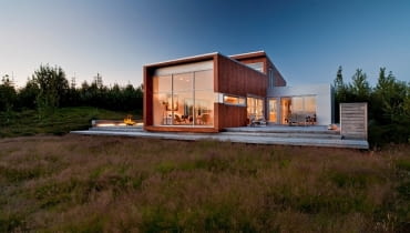 Ice House - proj. Minarc pasywny dom, nowoczesny dom, dom w minimalistycznym stylu