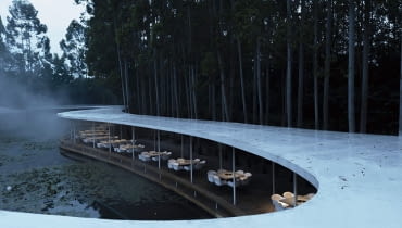 Restauracja Garden Hotpot w Chengdu. Proj. MUDA-Architects. Restauracja Garden Hotpot w Chengdu. Proj. MUDA-Architects.