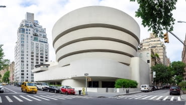 Muzeum Guggenheima w Nowym Jorku. Proj. Frank Lloyd Wright Muzeum Guggenheima w Nowym Jorku. Proj. Frank Lloyd Wright