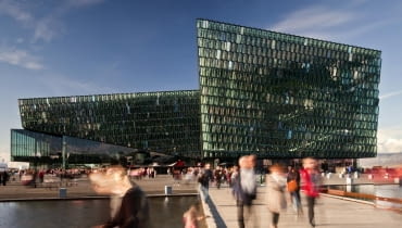 Harpa, Sala Koncertowa i Centrum Konferencyjne, Reykjavik, Islandia, proj. Henning Larsen Architects, Batter~id Architects, Olafur Eliasson Harpa, Sala Koncertowa i Centrum Konferencyjne, Reykjavik, Islandia, proj. Henning Larsen Architects, Batter~id Architects, Olafur Eliasson