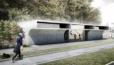 Projekt publicznej toalety dla Gdyni Projekt publicznej toalety dla Gdyni