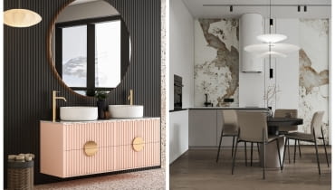 Panele ścienne w łazience i kuchni