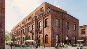 Fuzja w Łodzi: w dawnej drukarni Scheiblera powstaną lofty. Proj. Medusa Group Fuzja w Łodzi: w dawnej drukarni Scheiblera powstaną lofty. Proj. Medusa Group