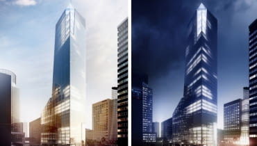 Wieżowiec Q22 będzie wysoki na 155 metrów Wieżowiec Q22 będzie wysoki na 155 metrów